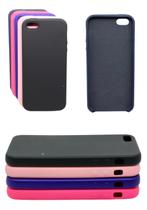 Capa Capinha Para Iphone 5g 5s Aveludada Silicone Case