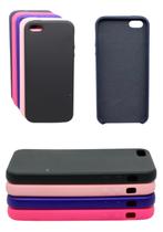 Capa Capinha Para Iphone 5g 5s Aveludada Silicone Case Capa Capinha Para Iphone 5g 5s Aveludada Silicone Case