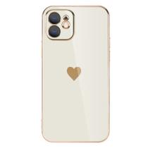Capa Capinha Para iPhone de Coração Luxo