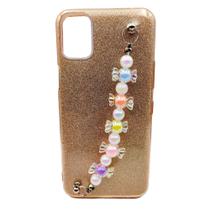 Capa Capinha para LG K52 Lmk420bmw tela 6.6 com pulseira Decorativa