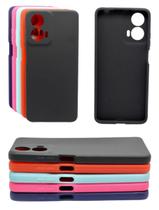 Capa Capinha Para Moto G24 Aveludada Silicone Case