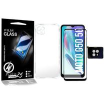 Capa Capinha para Moto G50 5G + Película Vidro 3d + Câmera - Cell In Power25 Capa Capinha para Moto G50 5G + Película Vidro 3d + Câmera - Cell In Power25