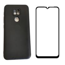 Capa Capinha Para Moto G9 Play E7 Plus + Película Vidro 3d