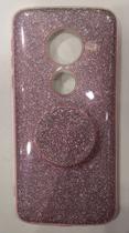 Capa Capinha para motolora moto g6 play Tela 5.7 Glitter Brilhante Diversas Cores - sem