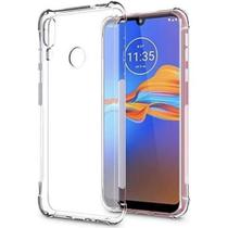 Capa capinha para Motorola Moto E6 plus transparente anti impacto