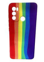 Capa Capinha para MOTOROLA moto g60 Xt2135 tela 6.8 colorido Veludo Bonito Cores - sem