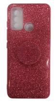 Capa Capinha para MOTOROLA moto g60 Xt2135 tela 6.8 Glitter Brilhante Diversas Cores