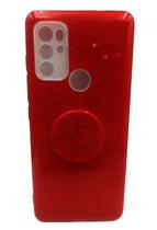Capa Capinha para MOTOROLA moto g60s Xt2133 tela 6.8 Glitter Brilhante Diversas Cores