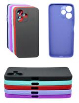 Capa Capinha Para Poco M6 Pro 5g Aveludada Silicone Case