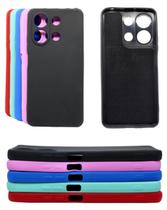 Capa Capinha Para Redmi Note 13 4g Aveludada Silicone Case