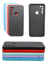 Capa Capinha Para Redmi Note 8 Aveludada Silicone Case