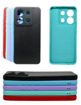 Capa Capinha Para Redmi Poco X6 5g Aveludada Silicone Case