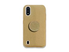 Capa Capinha Para Samsung Galaxy A01 Sm-a015 Dourado - Herói