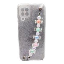 Capa Capinha para Samsung Galaxy a22 4g tela 6.4 com pulseira Decorativa Capa Capinha para Samsung Galaxy a22 4g tela 6.4 com pulseira Decorativa