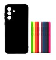 Capa Capinha Para Samsung Galaxy A26 Silicone Aveludado Preto