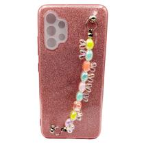 Capa Capinha para Samsung Galaxy a32 4g tela 6.4 com pulseira Decorativa