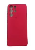 Capa Capinha para Samsung Galaxy s21 ultra Silicone Aveludada Premium - sem