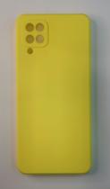 Capa Capinha para sumsung Galaxy a12 m12 tela 6.5 Silicone Aveludada Premium