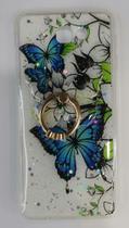 Capa Capinha para sumsung Galaxy j5 prime C/ Anel Dedos Diversas Cores