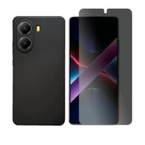 Capa Capinha Para Xiaomi Poco X7 Pro + Pelicula Privacidade
