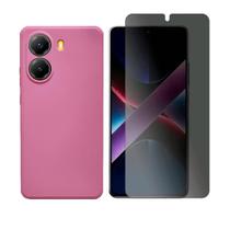 Capa Capinha Para Xiaomi Poco X7 Pro + Pelicula Privacidade