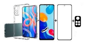 Capa Capinha + Pelicula 3d + P Camera Para Redmi Note 11 4g