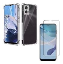 Capa Capinha + Película 3D Para Motorola Moto G53 5g