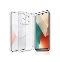 Capa Capinha + Película 3d Para Xiaomi Redmi Note 13 4g 6.67 Capa Capinha + Película 3d Para Xiaomi Redmi Note 13 4g 6.67