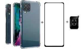 Capa Capinha + Pelicula 3d + Pelicula Cam Para Galaxy M53 5g Capa Capinha + Pelicula 3d + Pelicula Cam Para Galaxy M53 5g