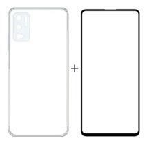 Capa Capinha + Pelicula 3d Vidro Para Redmi Note 10 5g