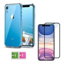 Capa Capinha + Película 9d Compatível iPhone 10 X/XS