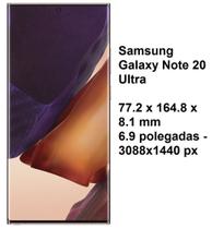 Capa Capinha + Película De Gel Nano + Película De Camera Para Samsung Galaxy Note 20 Ultra 6.9 - Russo Shop