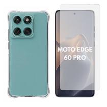Capa Capinha + Película Hidrogel Compatível Para Edge 60 Pro