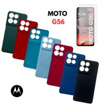 Capa Capinha + Pelicula Hidrogel Compativel Para Moto G56 Capa Capinha + Pelicula Hidrogel Compativel Para Moto G56