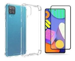 Capa Capinha + Pelicula Vidro 9D Full Cover Samsung M62