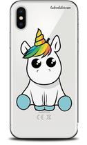 Capa Capinha Pers Moto One Fusion Plus Unicórnio Cd 008