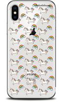 Capa Capinha Pers Moto One Fusion Plus Unicórnio Cd 030