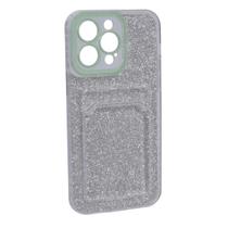 Capa Capinha Porta Cartão Glitter Compat iPhone 14 Pro Max