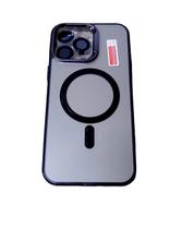 Capa Capinha Premium Compatível Com Iphone 14 Pro Max Cinza