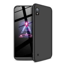 Capa Capinha Preta 360 Samsung Galaxy M10 + Película de Vidro Grátis Capa Capinha Preta 360 Samsung Galaxy M10 + Película de Vidro Grátis