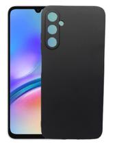 Capa Capinha Preta Aveludada Para Galaxy A05S Silicone Capa Capinha Preta Aveludada Para Galaxy A05S Silicone