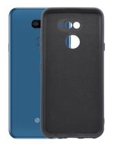 Capa Capinha Preta Aveludada Para LG K40s Silicone