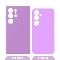 Capa Capinha Protetora Aveludada Samsung S25 / S25 Plus / Capa Capinha Protetora Aveludada Samsung S25 / S25 Plus /