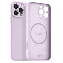 Capa Capinha Protetora de Silicone com Interior em Microfibra Compatível com Magsafe para o iPhone 16 / 16 Pro / 16 Pro Max