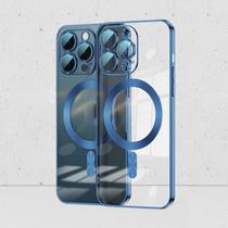 Capa Capinha Protetora Magsafe de Silicone com Proteção na Lente para o iPhone 14 Pro e 14 Pro Max