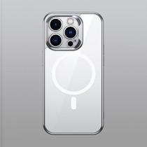 Capa Capinha Protetora Magsafe de Silicone com Proteção na Lente para o iPhone 14 Pro e 14 Pro Max
