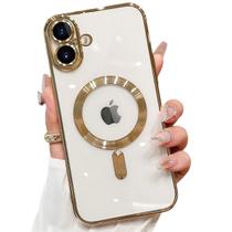 Capa Capinha Protetora Magsafe de Silicone com Proteção na Lente para o iPhone 16 / 16 Plus / 16 Pro / 16 Pro Max - Brcshop