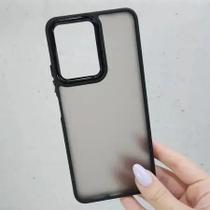 Capa Capinha Protetora Space Para Samsung Galaxy A55 Preto Fosco