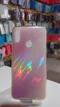 Capa capinha Redmi Note 7 Holográfica Rosa