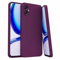 Capa Capinha Roxo Case Silicone Aveludada Para Samsung Galaxy A06